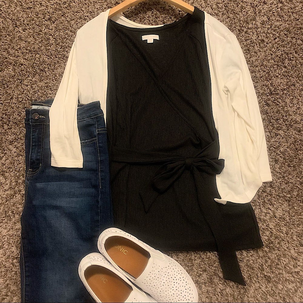 Bamboo 3/4 Sleeve Cardigan
